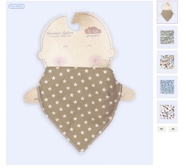 Babero Pañuelo Estampado Impermeable